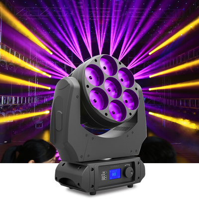 Led Sharpy Beam Moving Head Stage Lighting 7x40W 4 In 1 RGBW Wash Led Moving Head