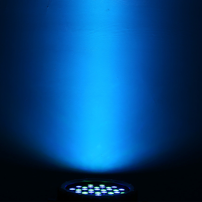 DMX-besturing Uplight Bruiloft LED-podiumlicht Slank plat 54 * 3w RGBW-effect Par-licht