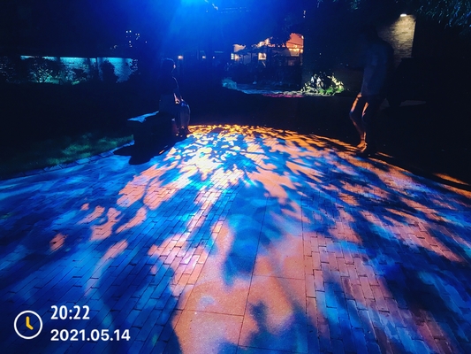 Waterdicht dynamisch watergolfeffect licht buitenshuis Rgbw watergolf led Gobo projector licht
