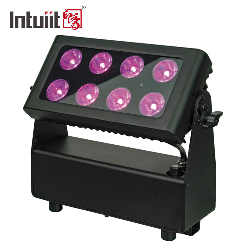 DMX512 LED-podiumverlichting op batterijen voor concert RGBW Uplight