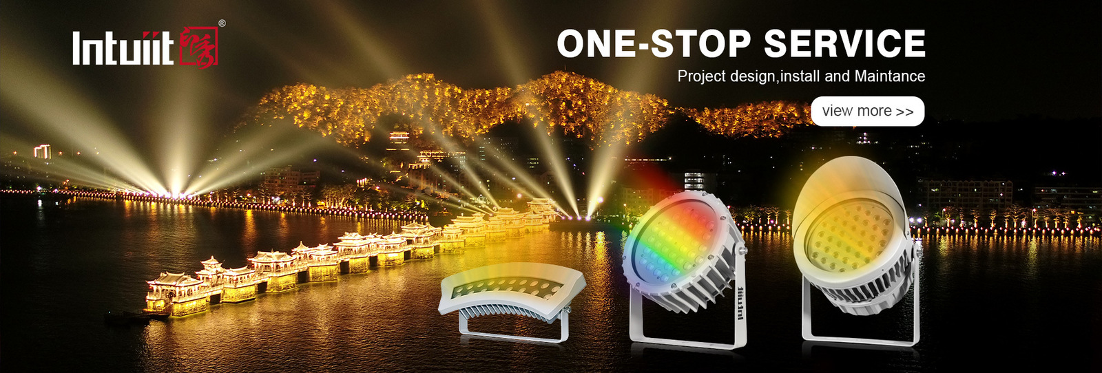 Openluchtgobo-projector