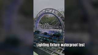 Waterdichtheidstest van verlichtingsarmatuur