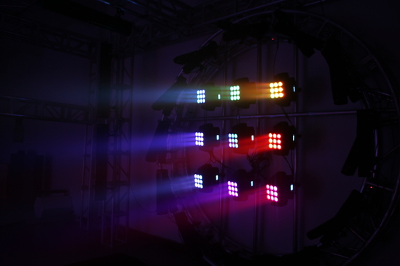 IP20 LEIDEN Stadium Licht Pixel 9*10W 4 in 1 RGBW-van de LEIDENE Bewegende het Effect Matrijsstraal Verlichting van DJ