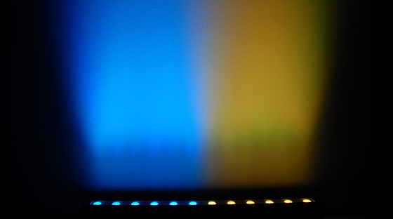 80w de geleide Kleur die van de het Landschapsdmx512 Controle RGBW AC24v van de Muurwasmachine Lichte Trekaluminium veranderen