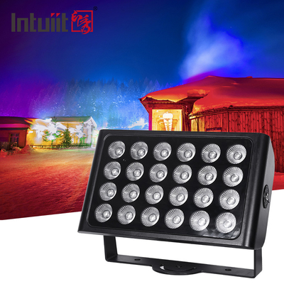 160w het openluchtstadium leidde Vloed Lichte 24pcs*10w Rgbw 4-in-1 Vloedlicht leidde