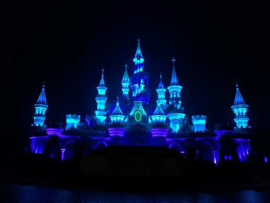 Hoge helderheid COB LED stage licht 200W RGBW 4 In1 Magic Par For Fantawild Cartoon Castle Project