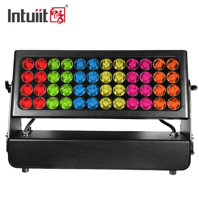 1500W IP65 waterdicht RGBW 4 IN 1 Zwarte vierkant LED overstromingslicht voor evenementen