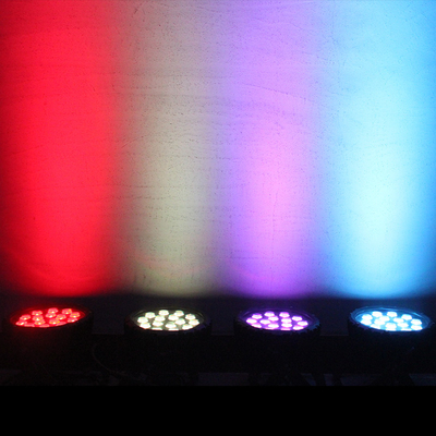 90W RGBW 4in1 par slim led flat par blikje licht voor buiten dj podium evenement licht