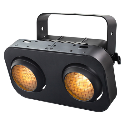 2 Ogen Warm Wit Amber / RGB Cob Par Blinder 2x90w Publieklamp Led Stage Blinder Light