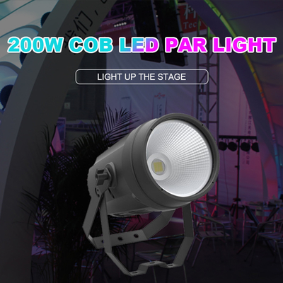 Stage Lighting 200w Cob Led Par Light Dmx 512 Cob Led Outdoor Cob Par Light