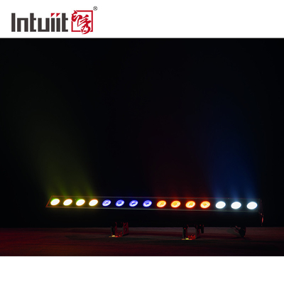 Hoog vermogen 15x 10 W led gebouw licht dmx 512 RGBWA led wandwasser licht IP65 dmx controle led lichtbalk