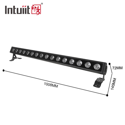 LED Bar RGBW 4 In 1 16x5W DMX LED Stage Dmx512 Wandwasser Buiten Indoor Dj Disco Lights