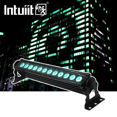 Geluid actief dmx 0,5 Meter 12pcs 3W 3in1 rgb led licht wandwasbalk licht professionele led wandwasbak licht