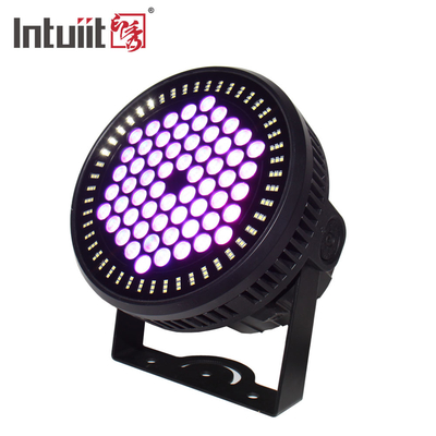 60*12W RGBW 4in1 Par Uplight Slim LED Par Stage Lighting Voor Bar Party Wedding Decoration