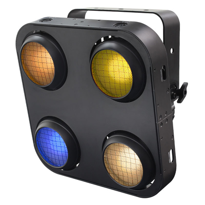LED blinderlamp 4x90W LED COB Bühnenverlichting Amber And Warm White LED Publiekblinders Licht In DJ Music Bar