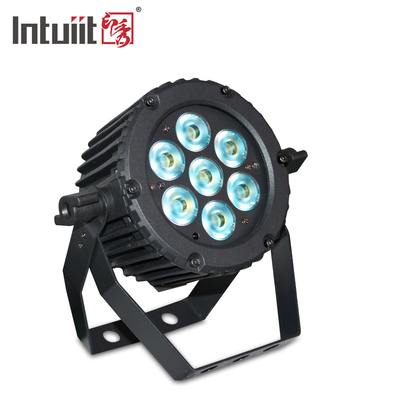 LED-stagelicht 7X22W RGB Aluminium DMX512 LED Par Light voor bruiloft