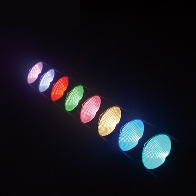 15W COB RGB 3-in-1 Led Bühnenlicht Met DMX Bühnenlicht wandbalk led lichten disco voor Night Club Bühnen Disco Show
