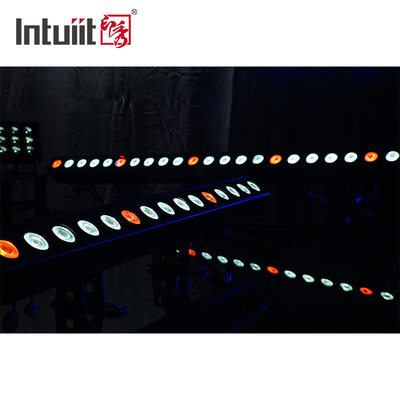 15*10Watt Buitenbouw IP65 Waterdicht Tough Bar Pixel DMX512 RGBWA-UV 6IN1 LED Wandwasser Licht