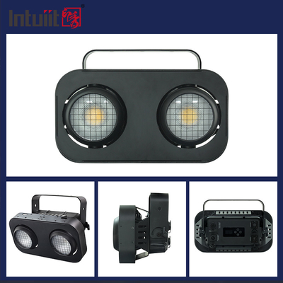 Dj Disco 2x90w pixel cob led stage blind RGB 2in1 met RGB LED voor bruiloft