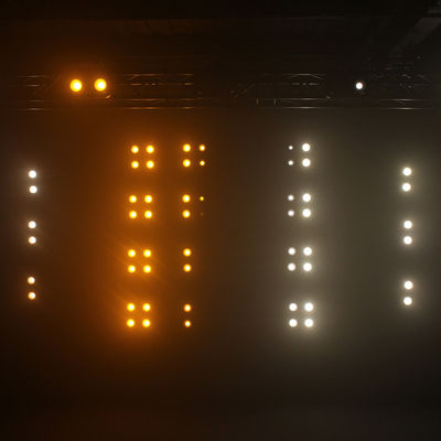 200W RGB 2IN1 DMX COB Par 2x100W 2 Ogen LED Publiek Blinder Licht 2 Ogen Warm Koel Wit Publiek Cob Licht voor Bruiloften Bars