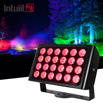 24PCS 160W stadskleurlicht RGBW 4in1 ip65 waterdicht hoog gebouw was led stadskleur toneellicht