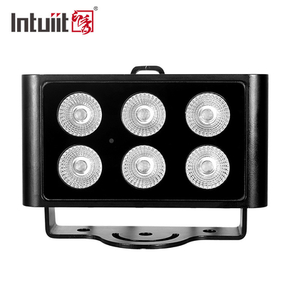 Nieuw ontwerp Buiten Architectonisch Landschap LED Verlichting Smalle straalhoek IP65 6*5W RGBW DMX512 LED vloedlichten
