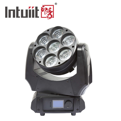 Led Moving Head Light 7x40w RGBW 4in1 Sharpy Beam met Zoom Wash Stage Lighting DJ lichten