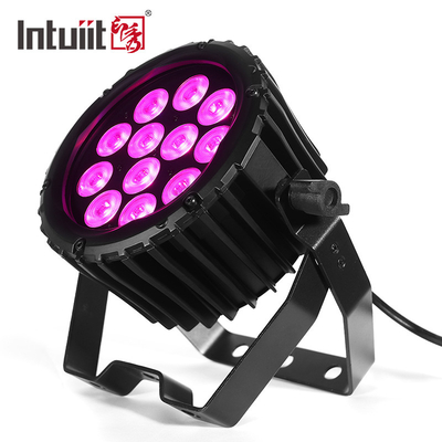 LED Par 12x3W RGBW Full Color 4IN1 RGBW 4IN1 Party Par Light Led Flat Par Wall Washer Light