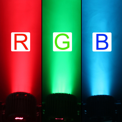 Mini LED Moving Head DJ Stage Light RGB Beam Spotlights DMX 512 Voice Activated Strobe Effect Disco Party Lights Voor Wed