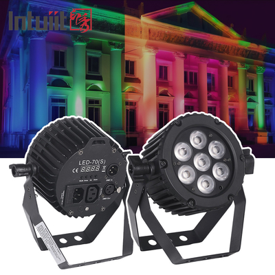 22W Aluminium LED Par Lights DMX 512 Party Club Disco Lighting RGBW 3in1 LED Par Can Stage Lights