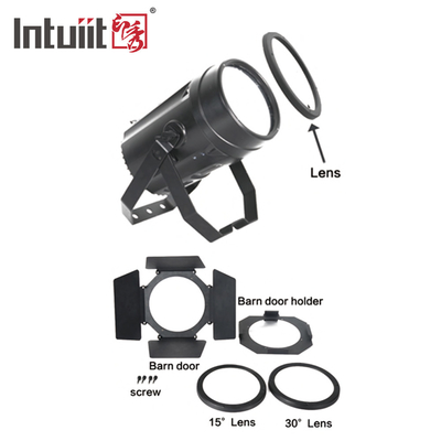 200W COB Par Can DMX Professional COB Stage Light Voor Dj Disco Party Wedding