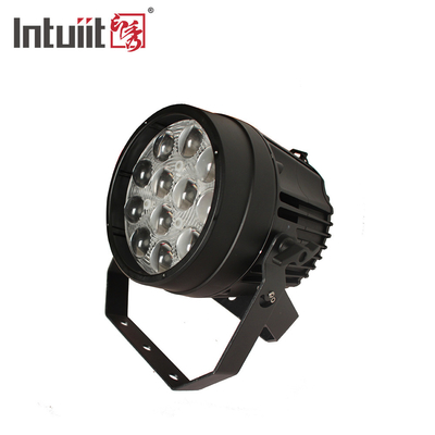 Aluminium legering LED Flat Par 12x10W RGBW 4in1 DMX512 voor Discos Party Stage Wedding Concert Theater Effect Lighting