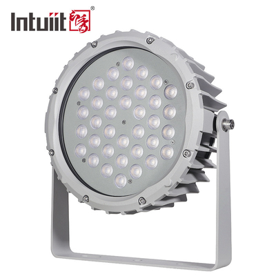 Tuin van het de Vloed Lichte Buitenlandschap van 72w RGBW DMX512 de Waterdichte Geleide om het Licht van het Stadiumpari