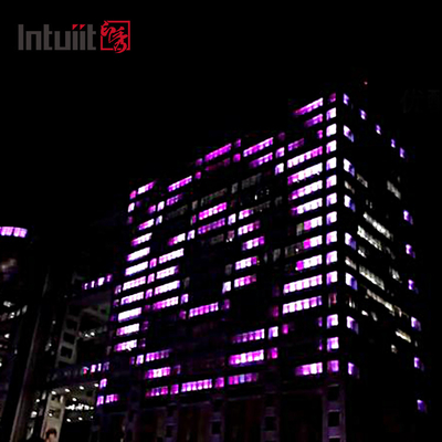 12X3W Nieuw ontwerp Buiten LED Wandwasser IP65 Waterdicht DMX RGBW LED Wandwasser Licht voor Architectonisch Gebouw