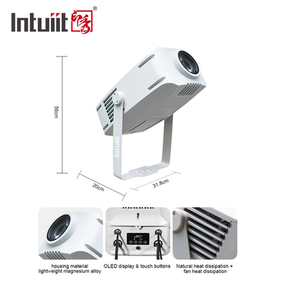 Waterdicht 200W Buitenwatergolf Oecengolf Lichte watergolfeffectprojector met gobo-projector