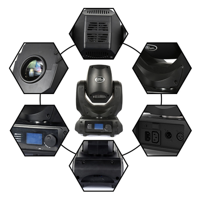 LED 50w Gobo Moving Head Spot Light Stage Light voor Club Dj Stage Lighting Party Disco Wedding Event