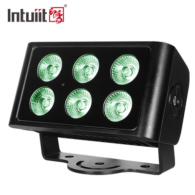 6x5W DMX RGBW 4 In 1 Buiten LED Wandwas Licht Flood Light