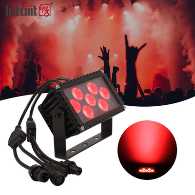 7x3W RGB LED Buiten Waterdicht IP66 Architecturale Projectie Floodlight Gevellicht