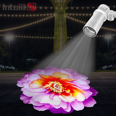 Led Gobo Projector 60w Led Auto Kleur Veranderende Projector Buiten Projectie Lamp Gobo Custom Logo Welkom Licht
