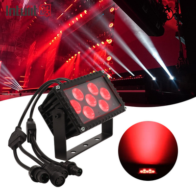 7x3W LED Buitengewassen Aluminium Architectonische Projectie Floodlight Gevellicht