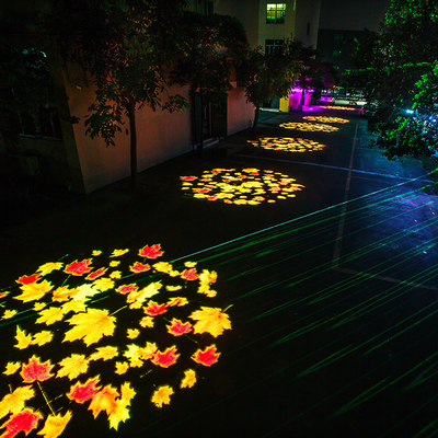 Op maat gemaakte logoprojector Gobo voor winkels, bedrijven, buiten- en binnenbedrijven, foto-LED-lampen IP65 waterdicht