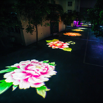 Op maat gemaakte logoprojector Gobo voor winkels, bedrijven, buiten- en binnenbedrijven, foto-LED-lampen IP65 waterdicht