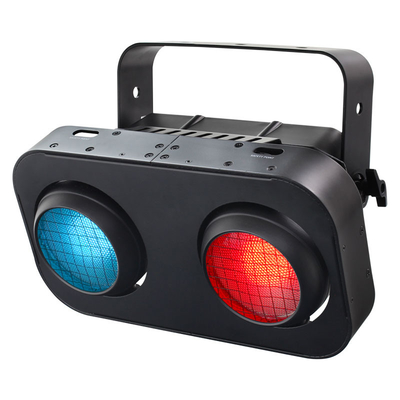 Dj Disco 2x90w pixel cob led stage blind RGB 2in1 met RGB LED voor bruiloft