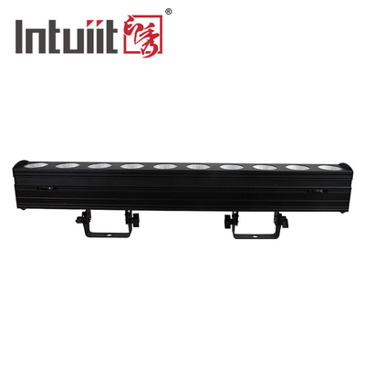10x9W RGB DMX 3in1 LED wandwaslamp lineaire bar wasmachine podiumverlichting