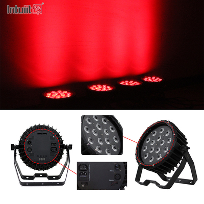 LED DJ Par lichten voor het podium - 90W LED Par Can Light RGBW DMX Control Uplights voor bruiloft kerk evenementen feest