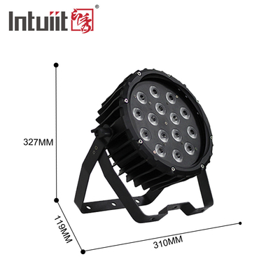 LED DJ Par lichten voor het podium - 90W LED Par Can Light RGBW DMX Control Uplights voor bruiloft kerk evenementen feest