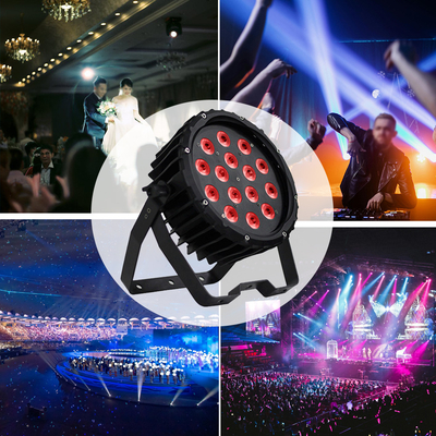 LED DJ Par lichten voor het podium - 90W LED Par Can Light RGBW DMX Control Uplights voor bruiloft kerk evenementen feest