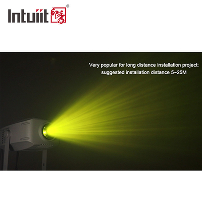 Custom Logo Outdoor Gevellichten IP65 Waterdicht 200W Led RGBW Roterende Gobo Projector Gobo Licht