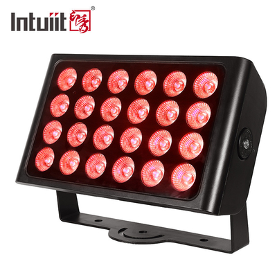 Waterdicht 24pcs 160w LED Flood Light RGBW 4 In 1 City Color Light 24*10w Outdoor LED Wall Washer Stage Lights