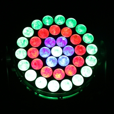 37x10W RGBW 4in1 Led Wash Stage Lighting DMX Professionele Dj Lights 370W Zoom Bewegend Hoofd Licht Voor Partij